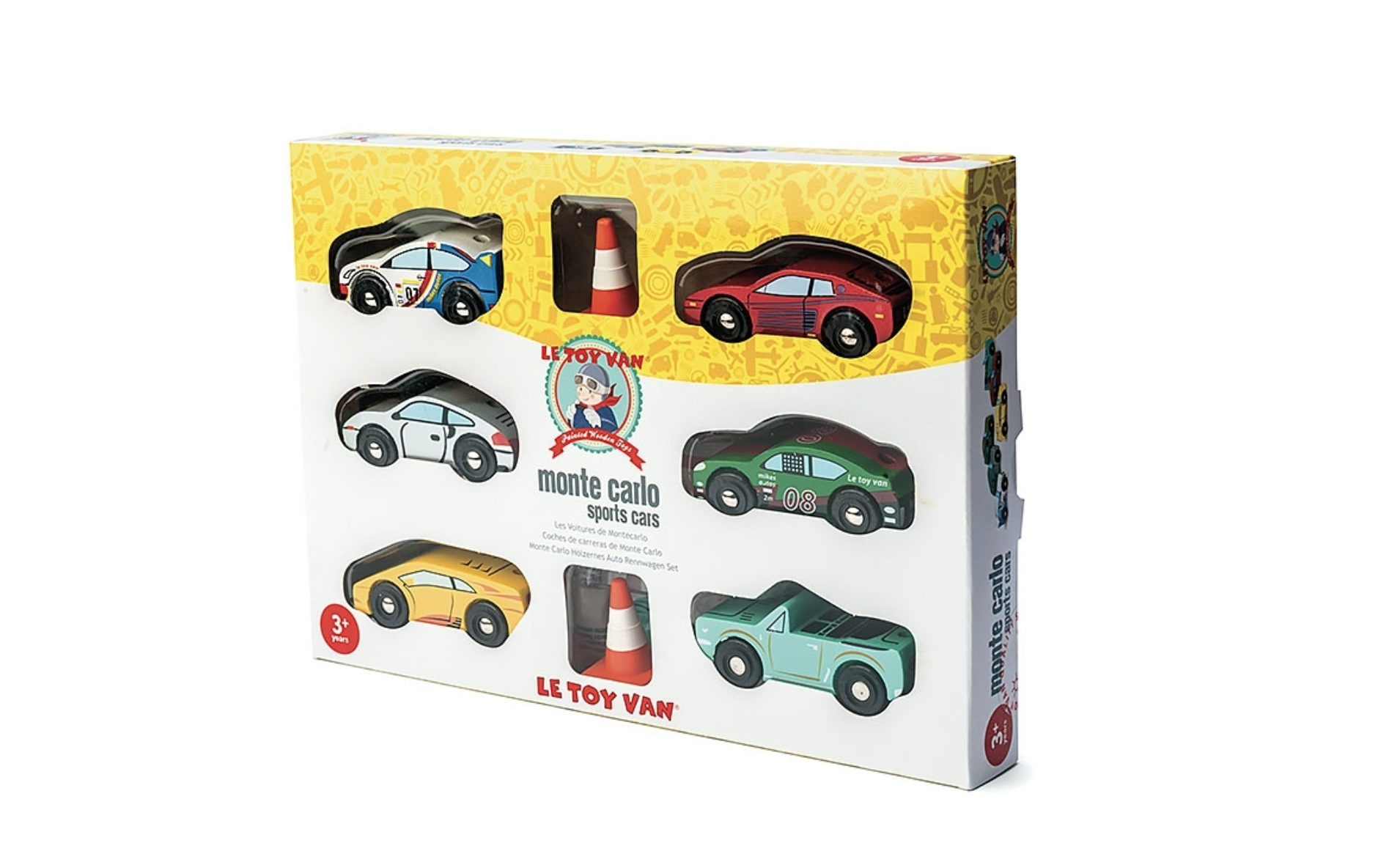 Игровой набор Le Toy Van Спортивные машинки с конусами TV440 - фото 4