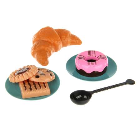 Игровой набор Veld Co тележки и корзинки, прилавок, касса, продукты
