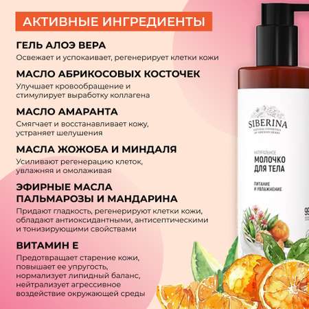 Молочко Siberina