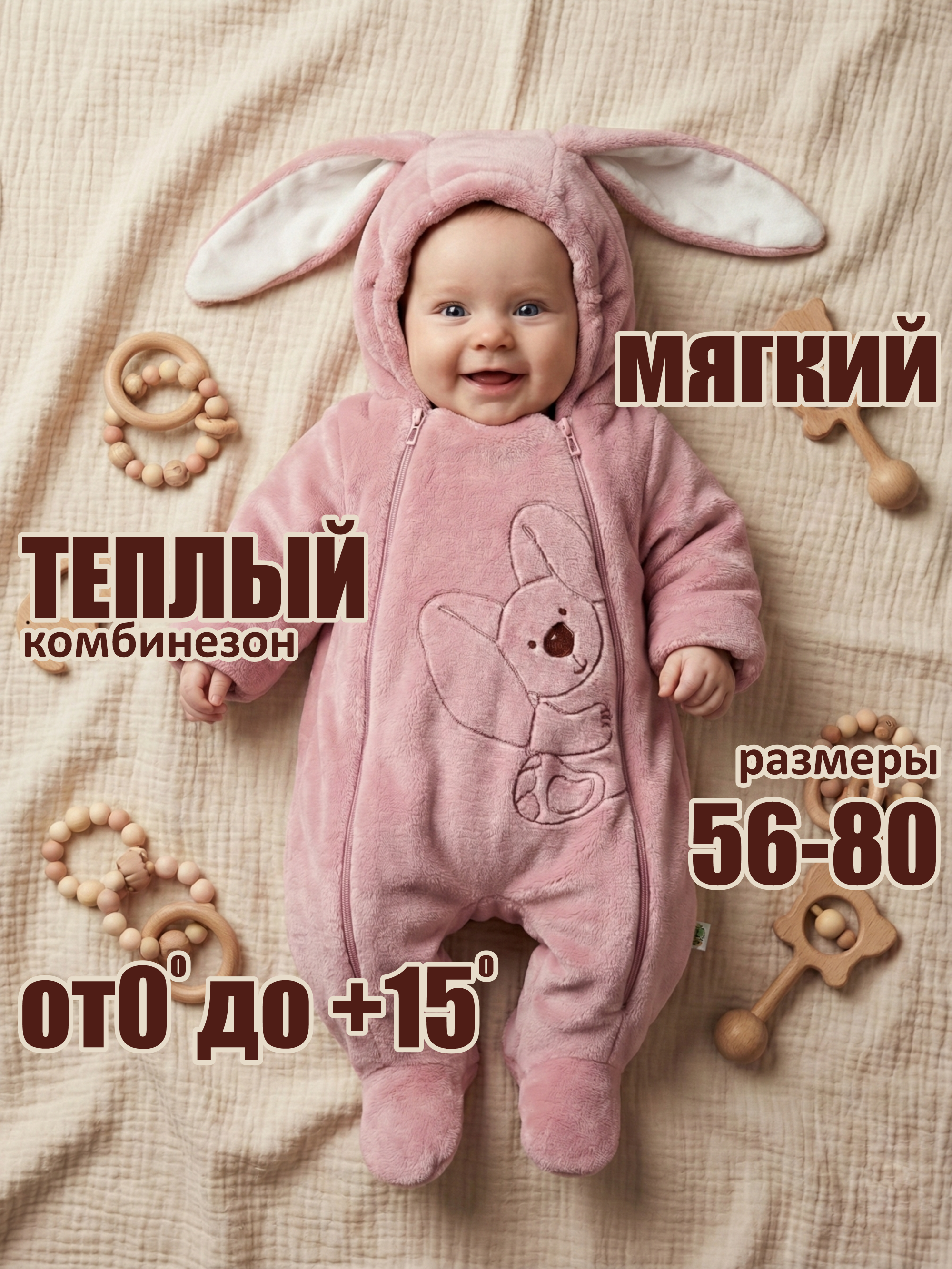 Комбинезон утепленный СОННЫЙ ГНОМИК 2408/2 - фото 2