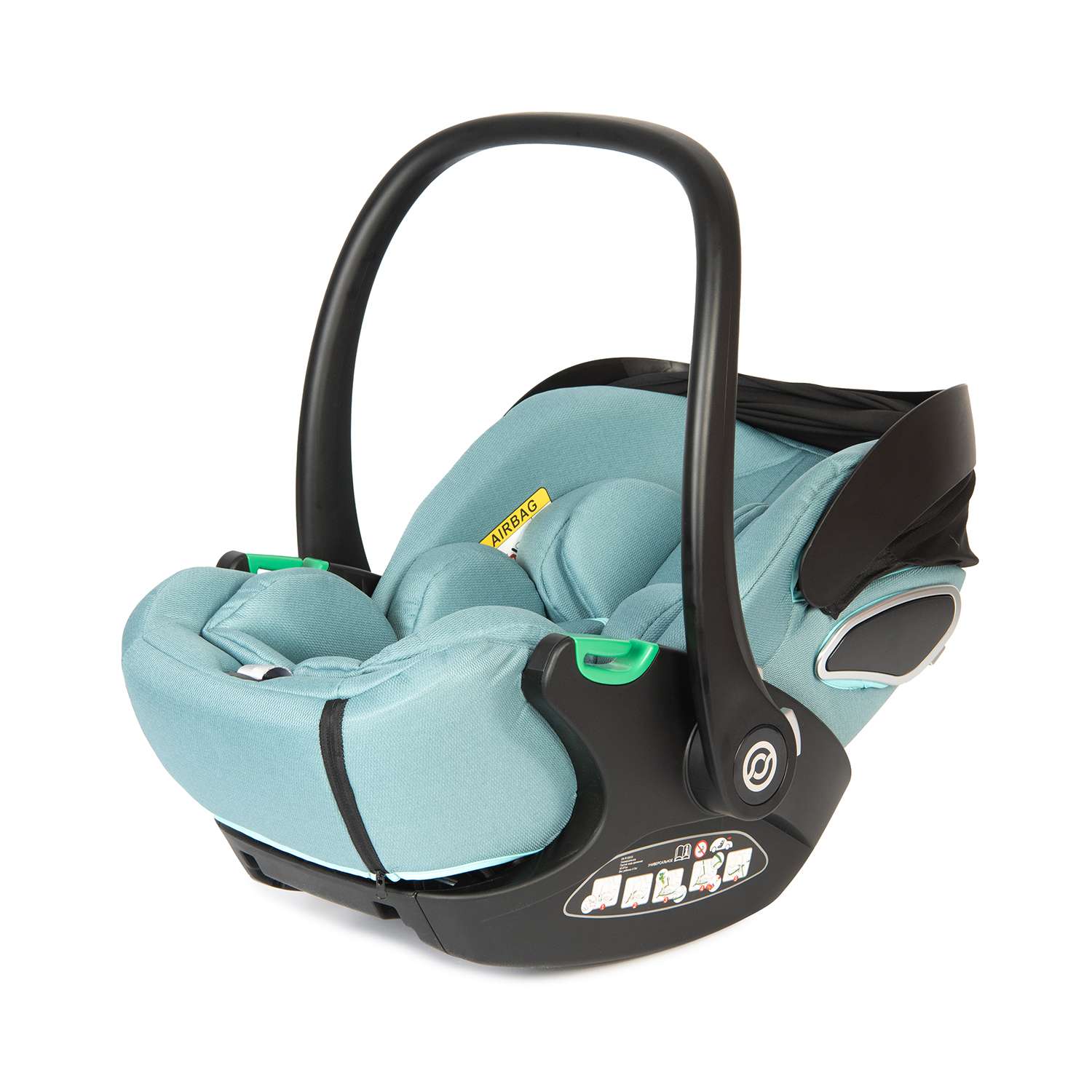 Автокресло Olsson B-Safe Mint 0+/1 (0-18 кг) зеленый - фото 10