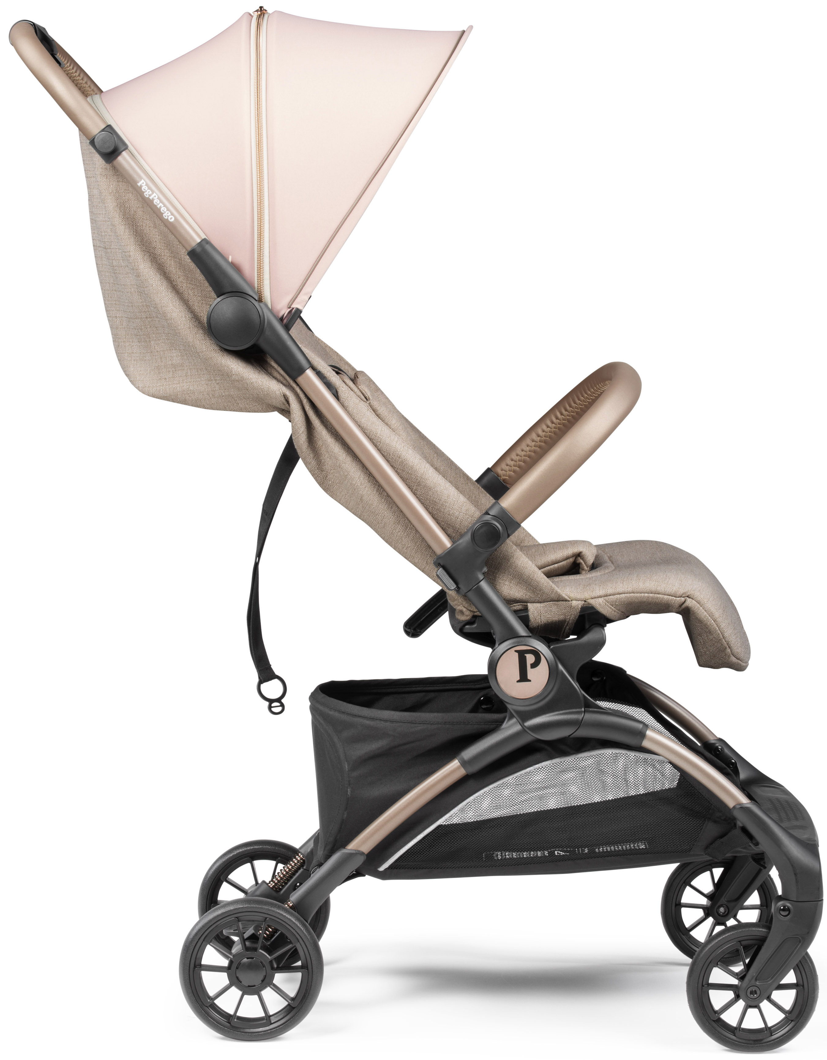 Коляска прогулочная Peg-Perego Volo розовый - фото 3