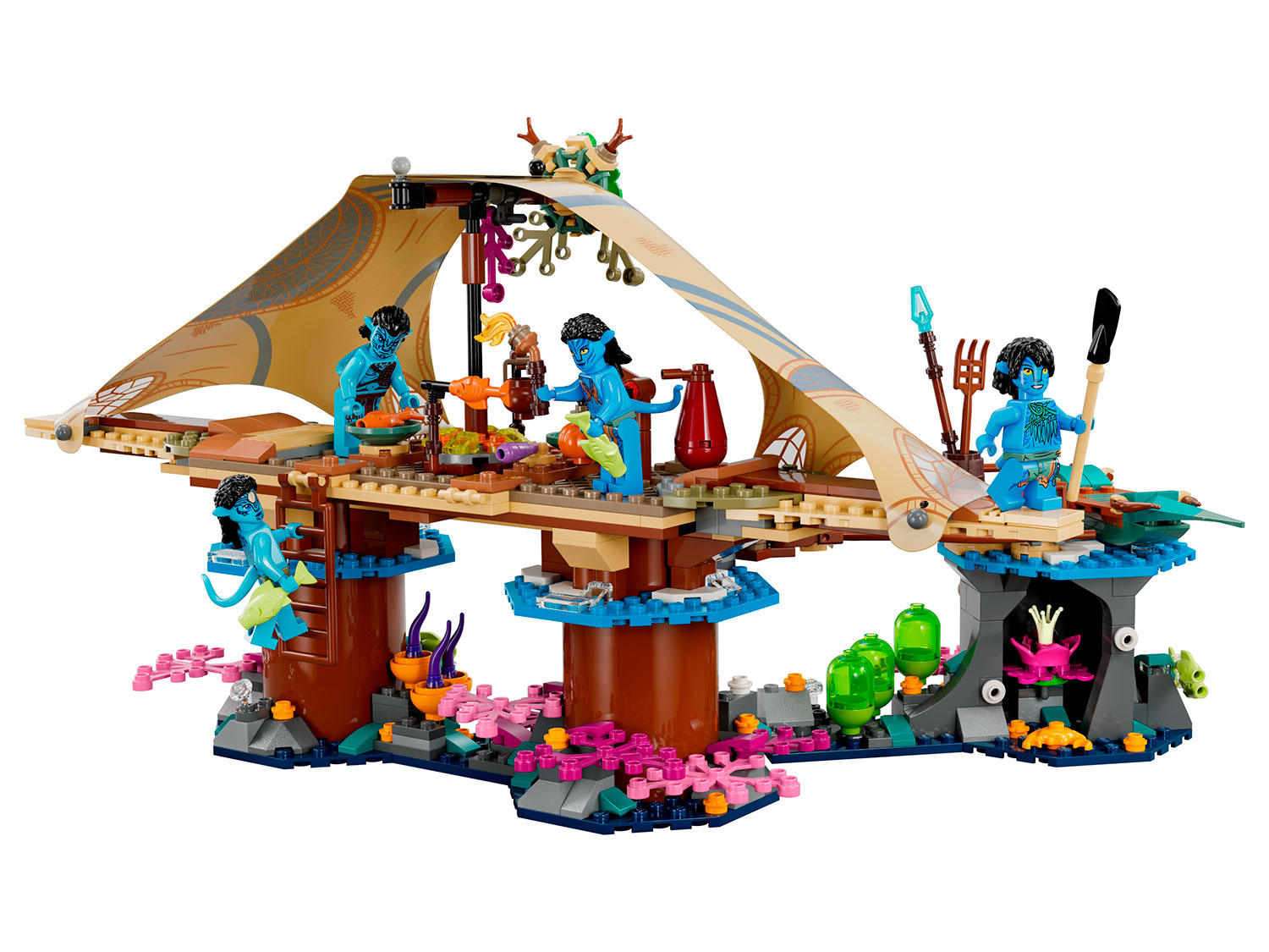 Конструктор LEGO Avatar Дом Риф Меткайна - фото 2