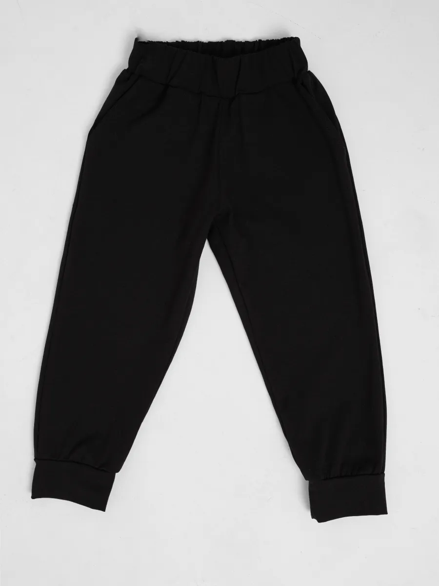 Брюки 2 шт Супер Пупс 2пр/штаны/темно-серый/черный - фото 16