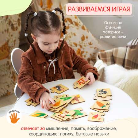Пазл Alatoys Детская деревянная деревянный в ассортименте