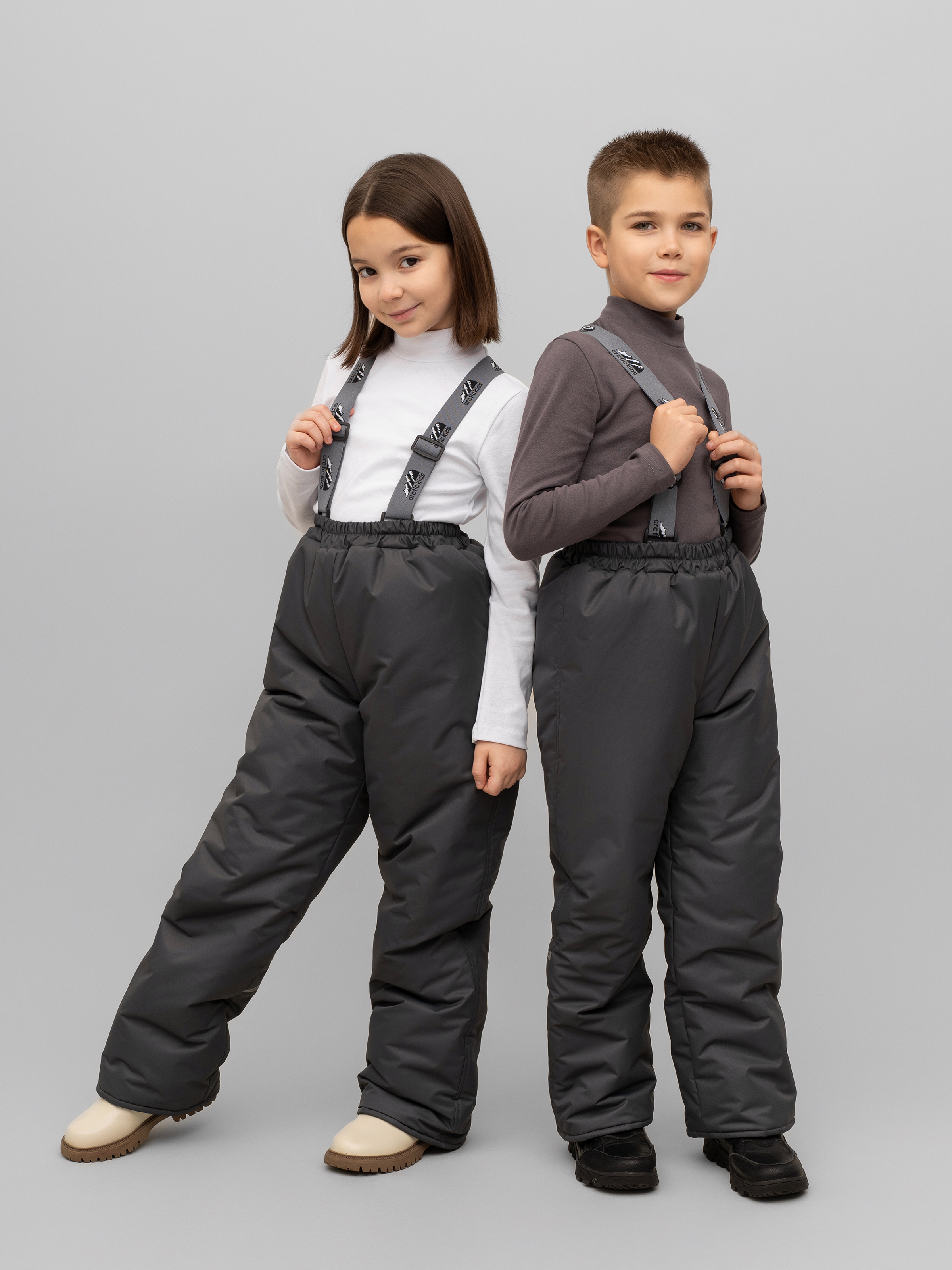 Брюки Arctic kids 10-031/1 серый - фото 38