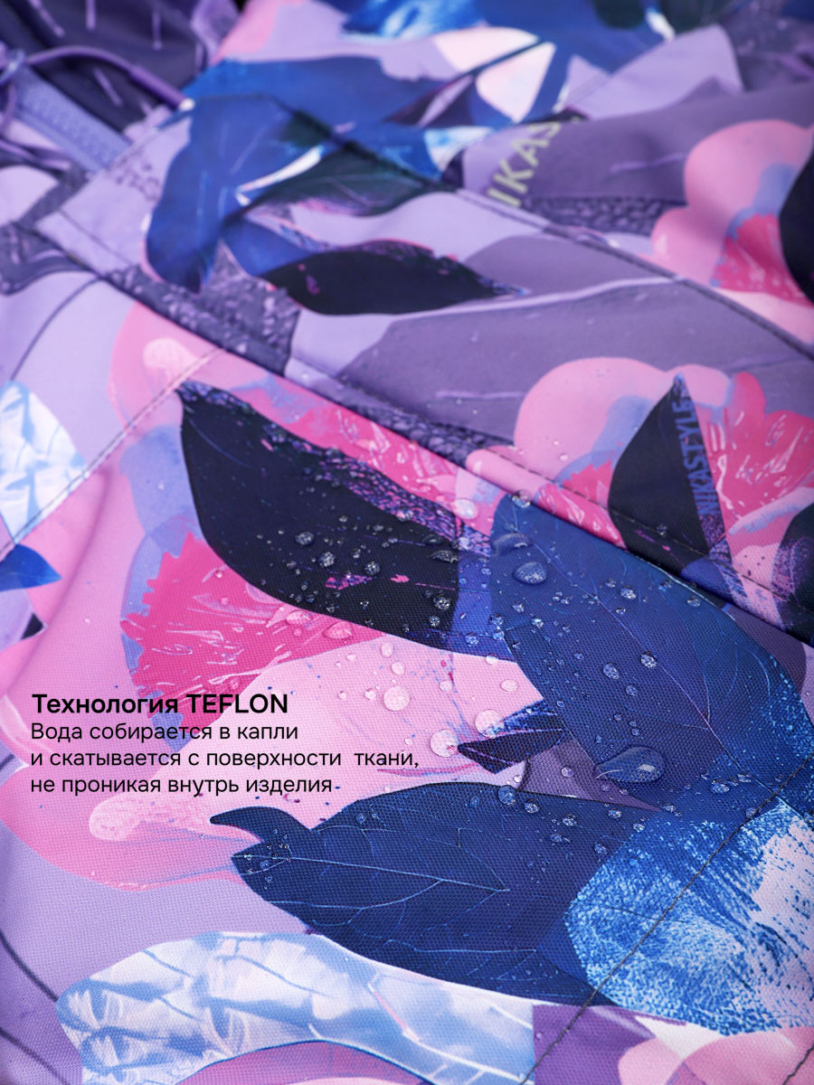 Комбинезон NIKASTYLE 8з1625 фиолет/графит - фото 14