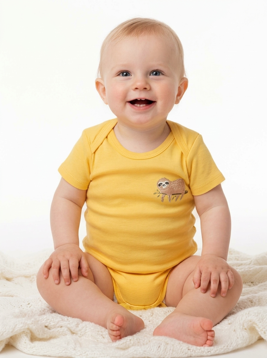 Боди Linas baby 2000-9_Желтый - фото 5