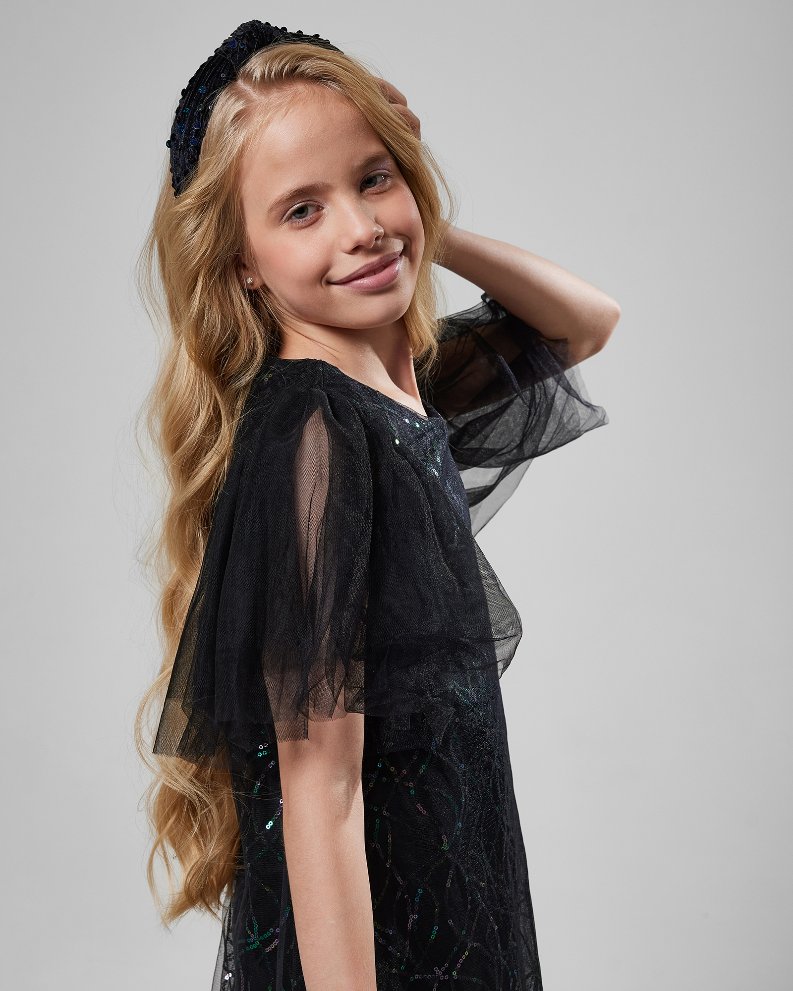 Платье Orsolini с пайетками W24OR4-NY-64tg-99 - фото 6