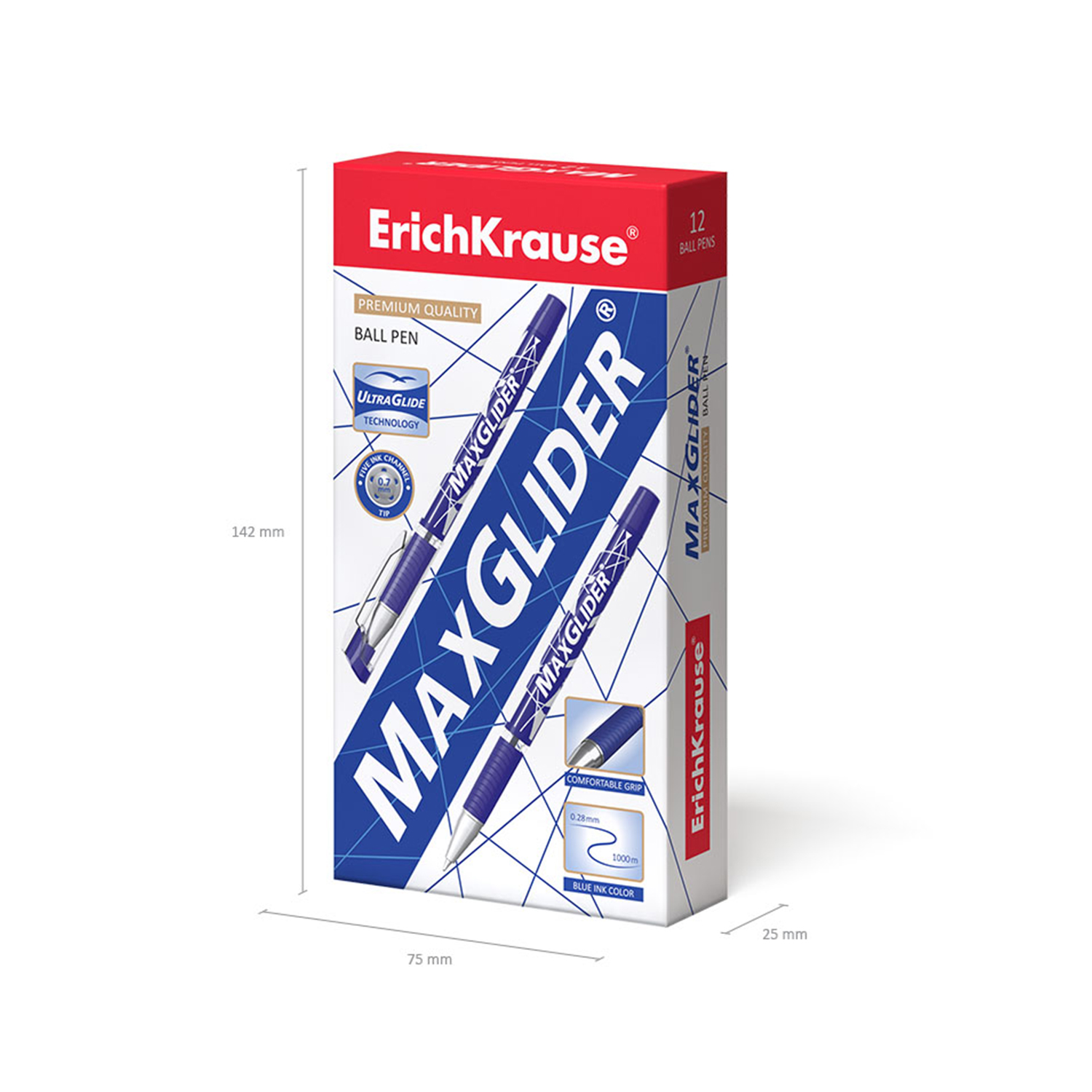 Ручка шариковая ErichKrause 12 шт. - фото 4