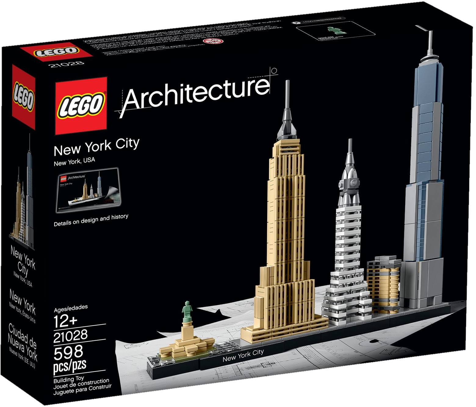 Конструктор LEGO Architecture 21028 598 дет. - фото 1