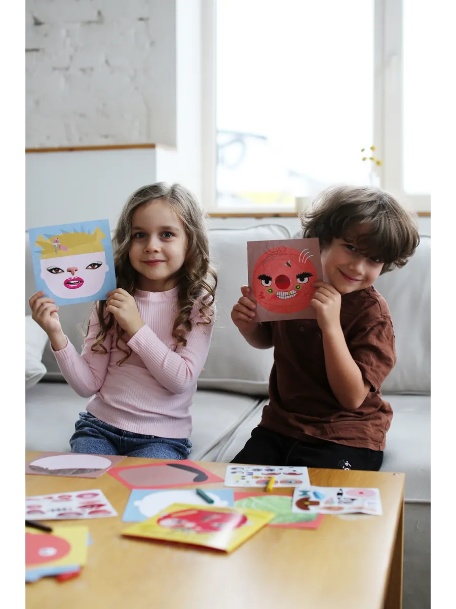 Набор для творчества HappyLine Креативные лица - фото 3