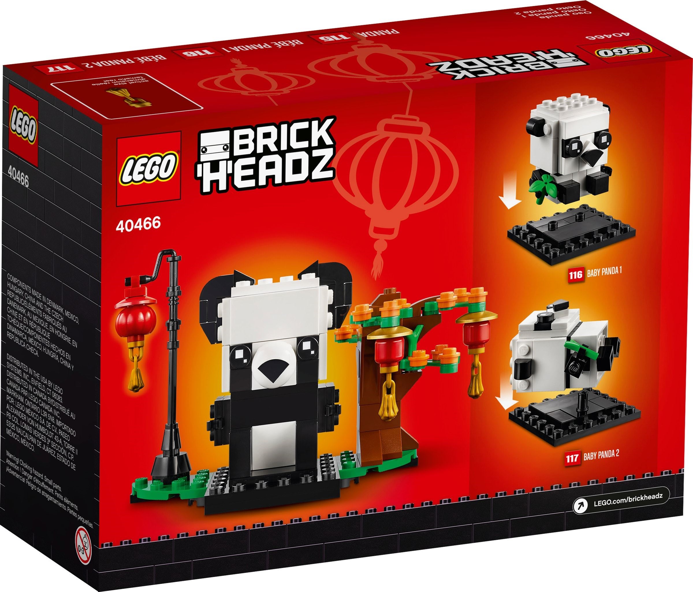 Конструктор LEGO BrickHeadz 40466 249 дет. - фото 2