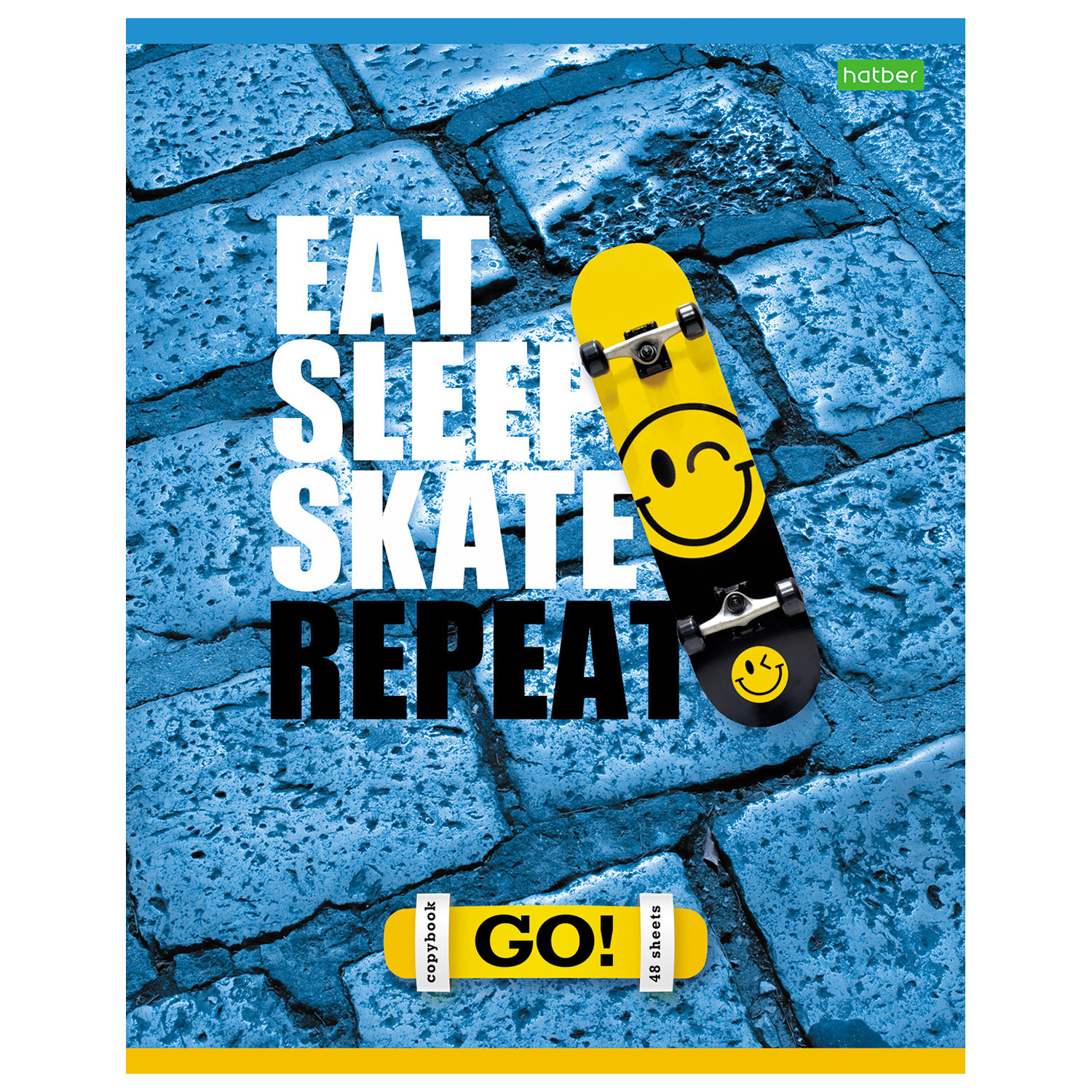 Общая тетрадь Hatber клетка 48 лист. в ассортименте - фото 6