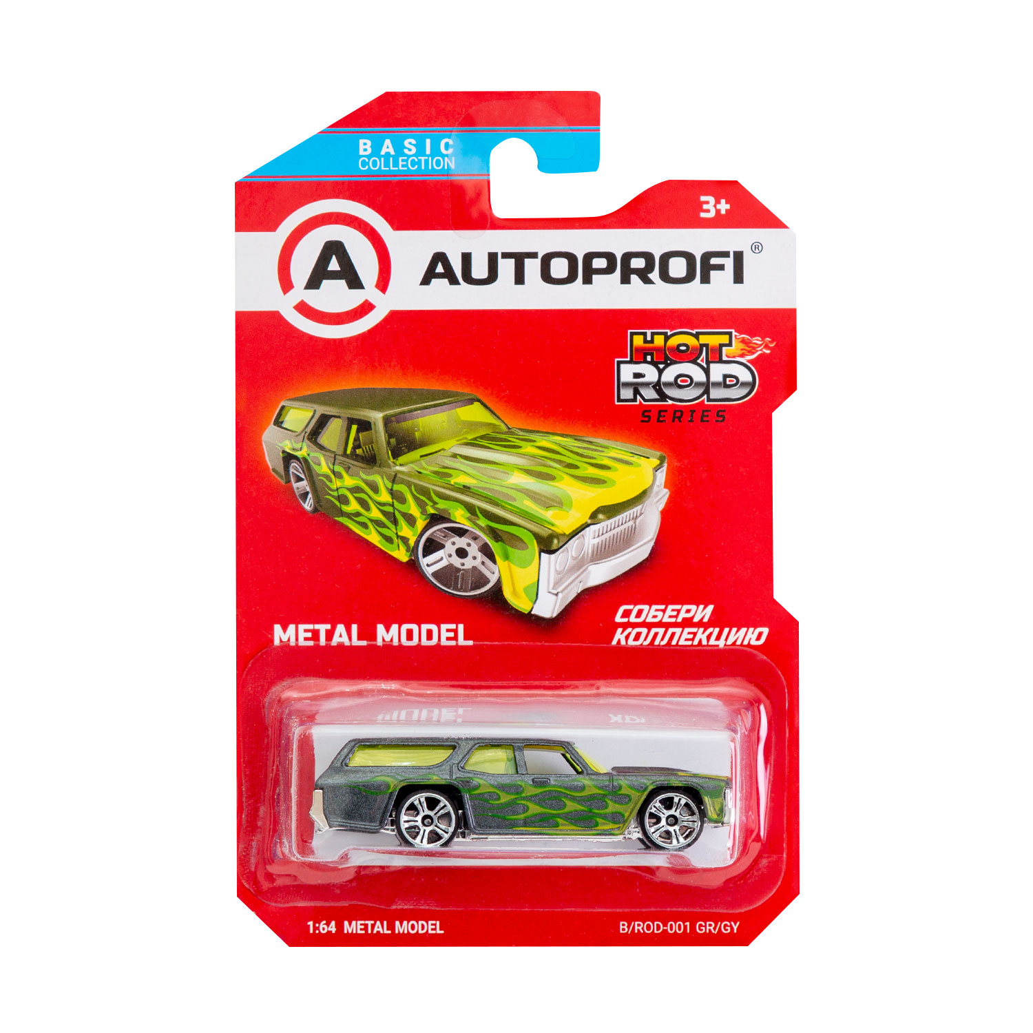 Автомобиль Autoprofi 1:64 в ассортименте CAR-BASIC-02-ROD - фото 2