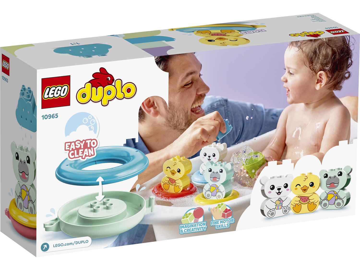 Конструктор LEGO DUPLO Приключения в ванной - фото 1