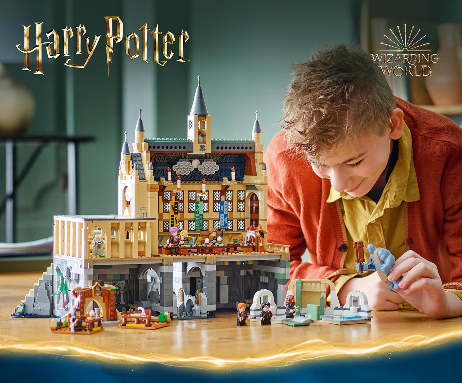 Конструктор LEGO Harry Potter Хогвартс Большой зал 1732 дет. - фото 12