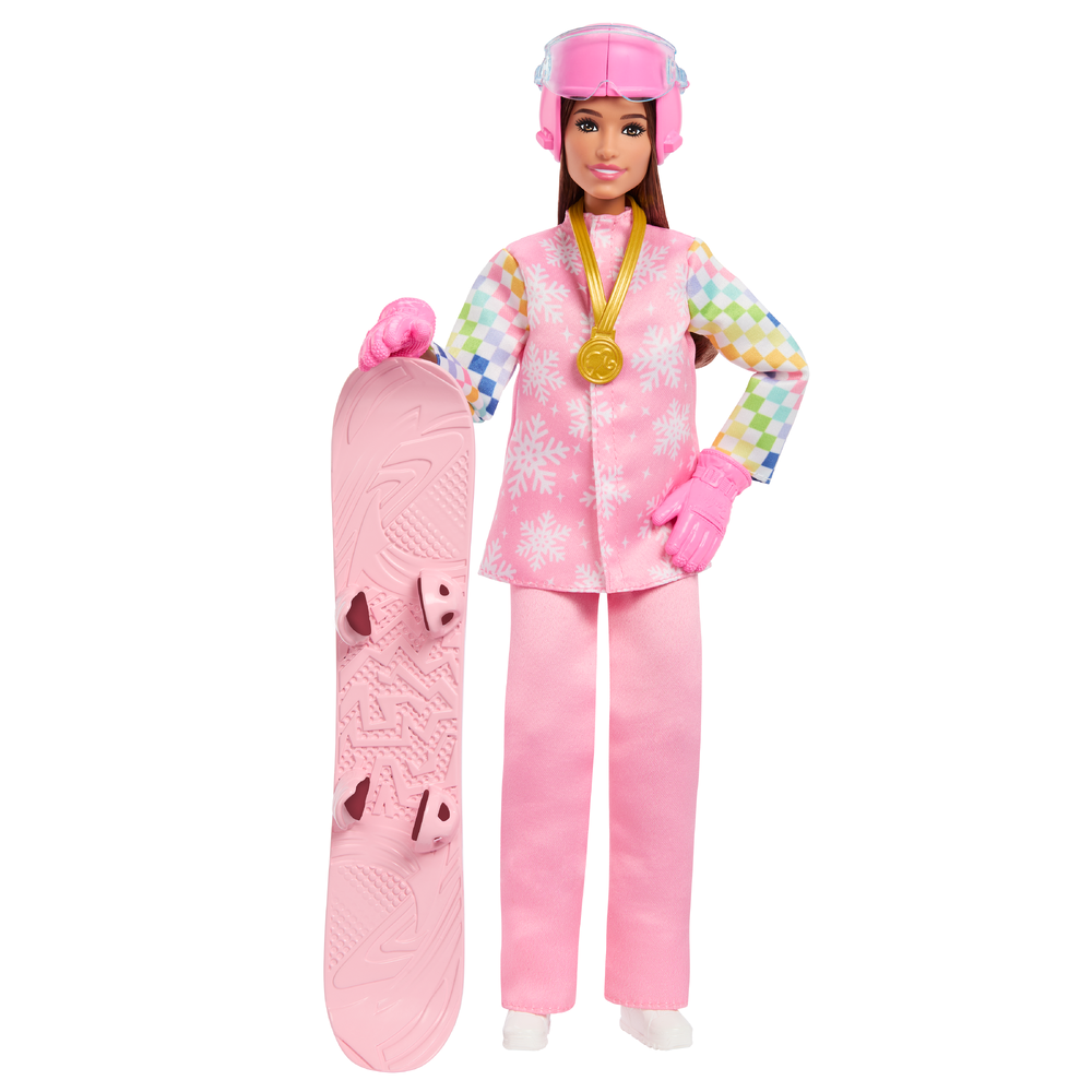 Кукла модельная Barbie Сноубордистка JKF78 JKF78 - фото 2