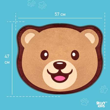 Детский мягкий коврик ROXY-KIDS для ванной Мишка