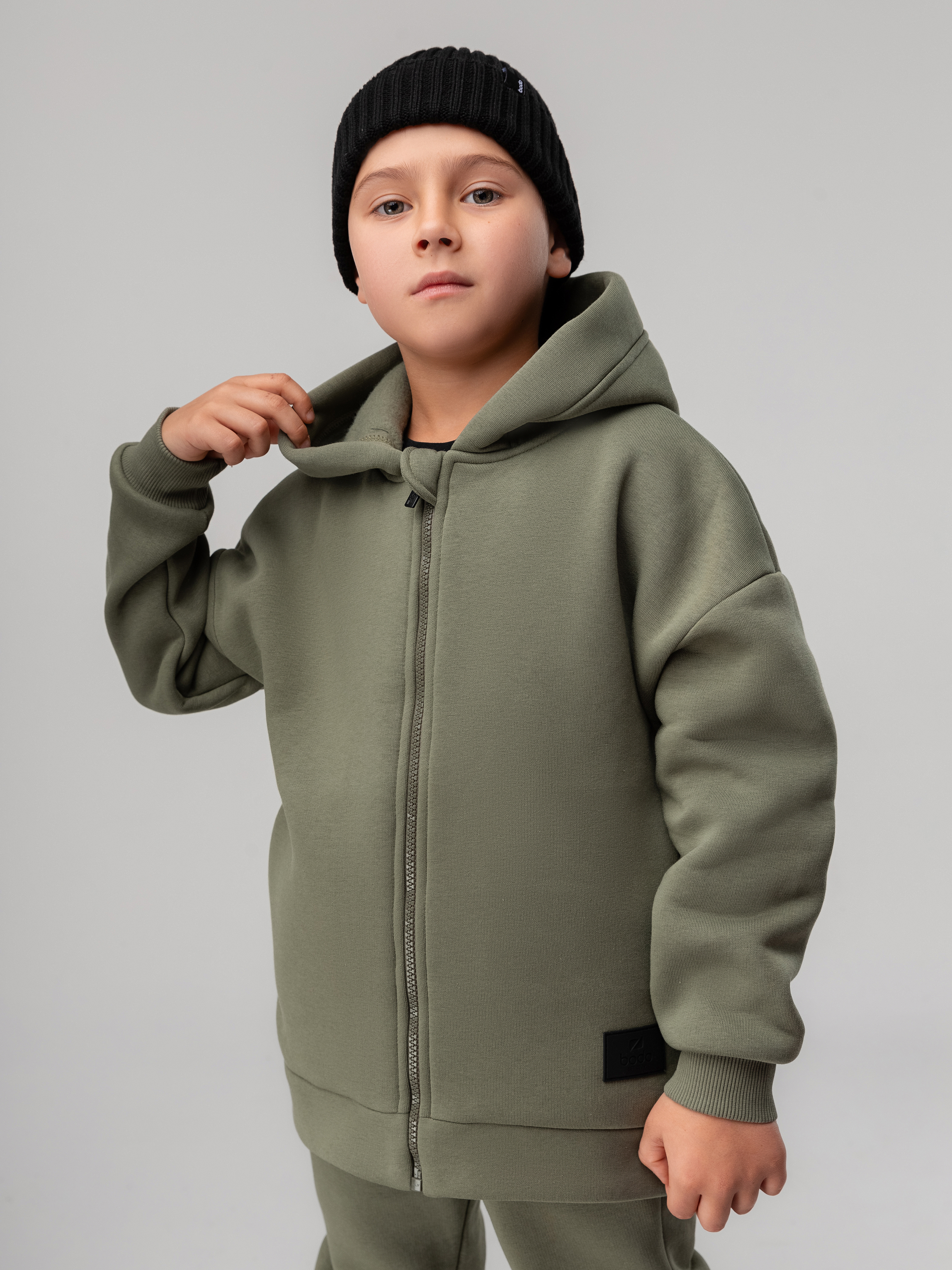 Костюм спортивный Bodo 11-420МU_темно-оливковый - фото 7