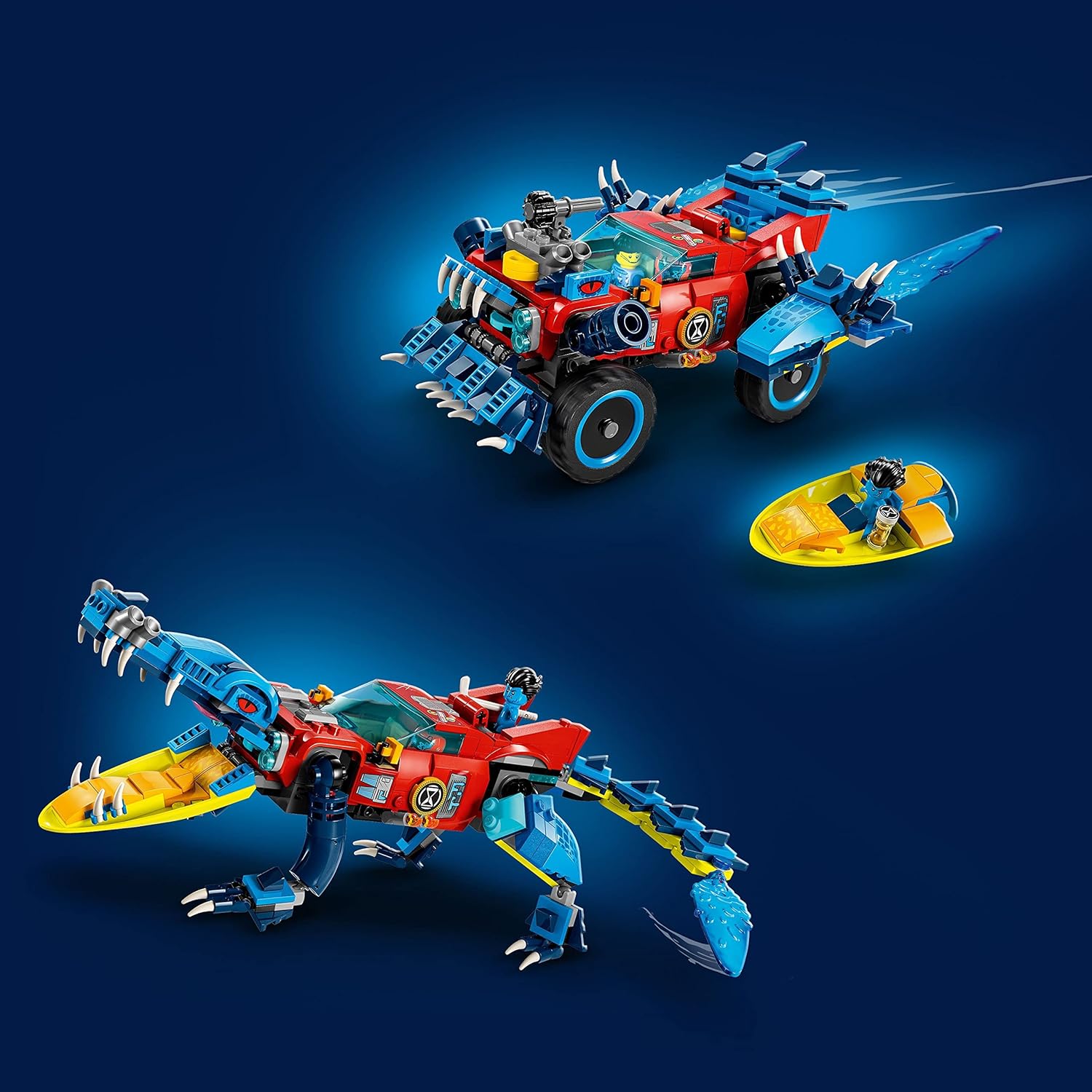 Конструктор LEGO DREAMZzz Crocodile Car блочный - фото 9