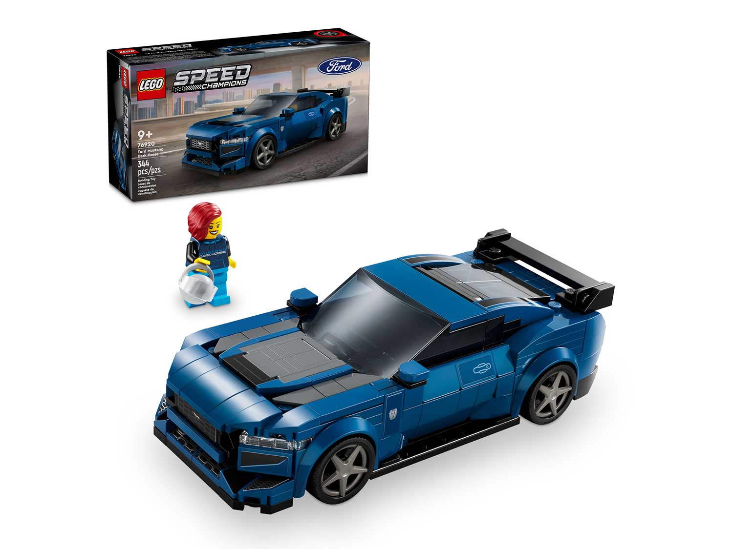 Конструктор LEGO Speed Champions Ford Mustang Dark Horse 76920 344 дет. - фото 1