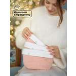 Набор корзин для хранения 3 шт. BUBA KIDS Розовая кувшинка/пудра