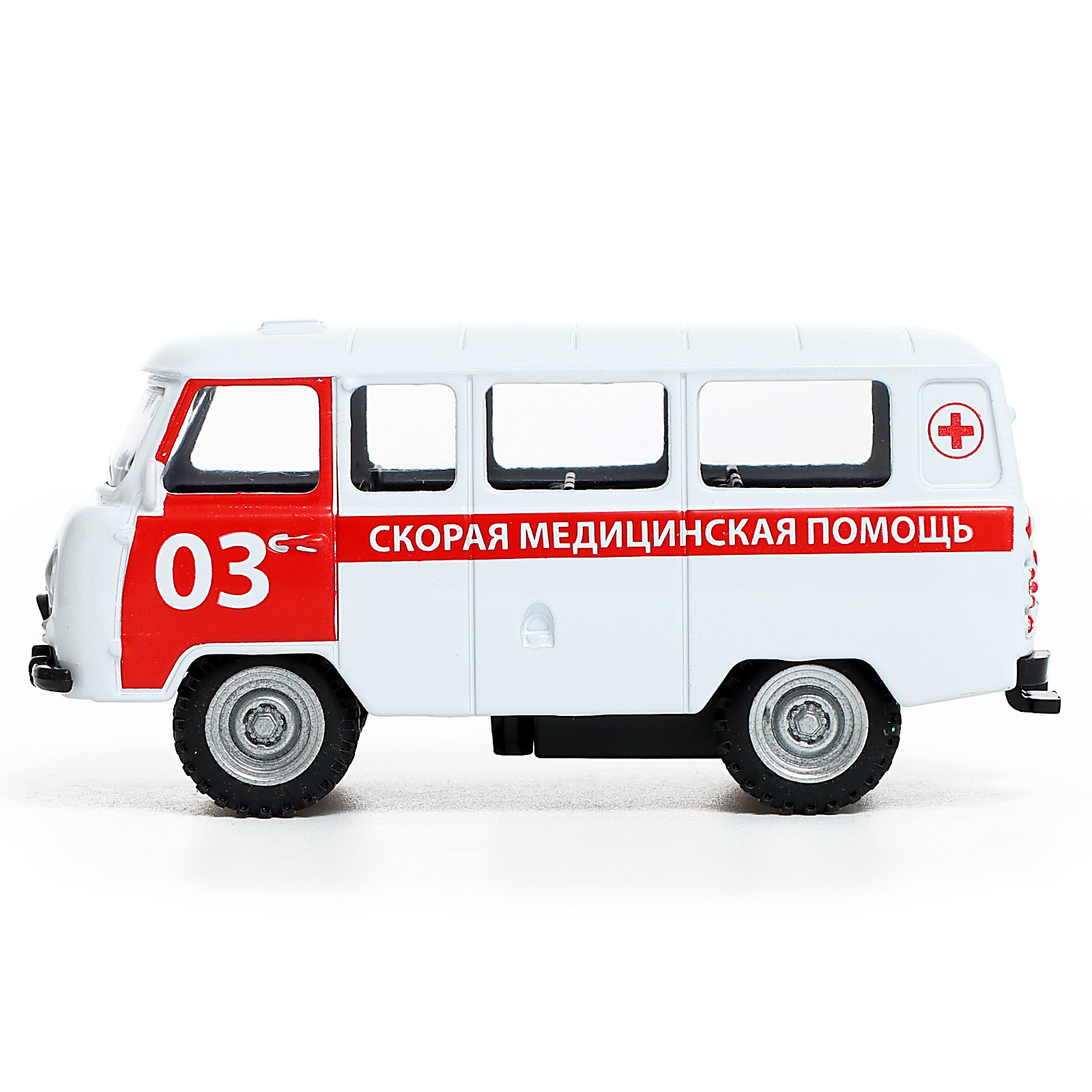 Скорая помощь Автоград УАЗ 1:43 9318108 - фото 2