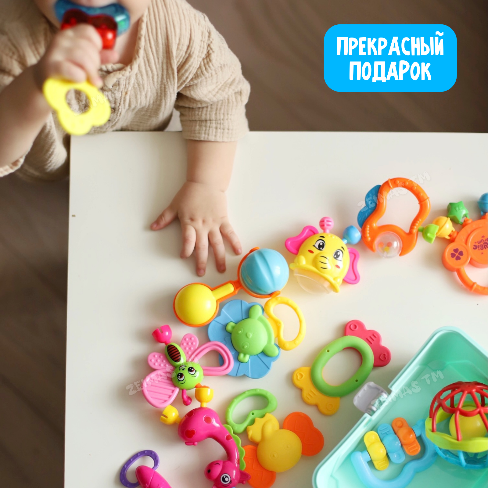 Игрушка Zeimas погремушка в ассортименте - фото 19