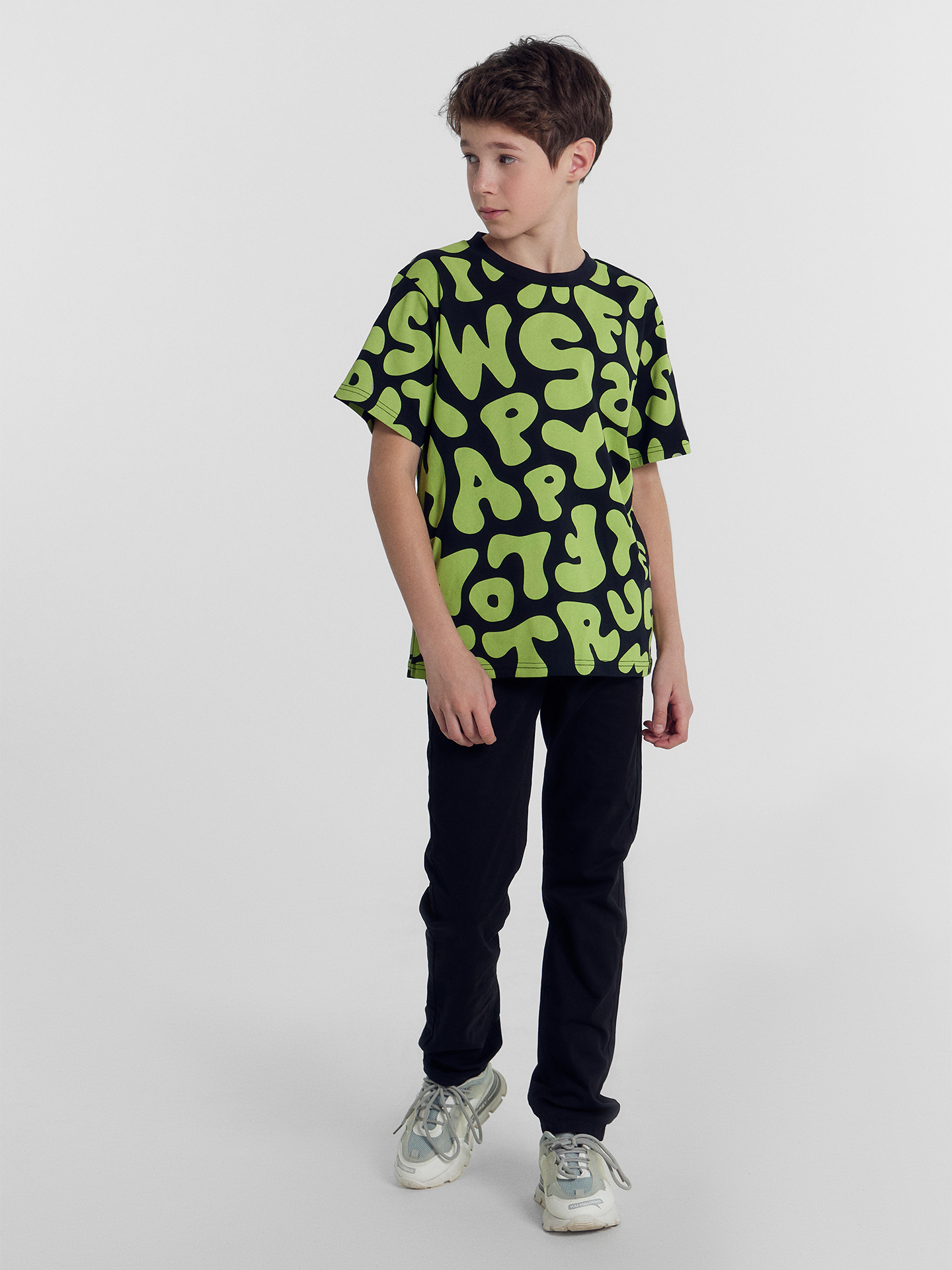 Футболка Mark Formelle (Марк Формэль) 113433/буквы на черном - фото 1