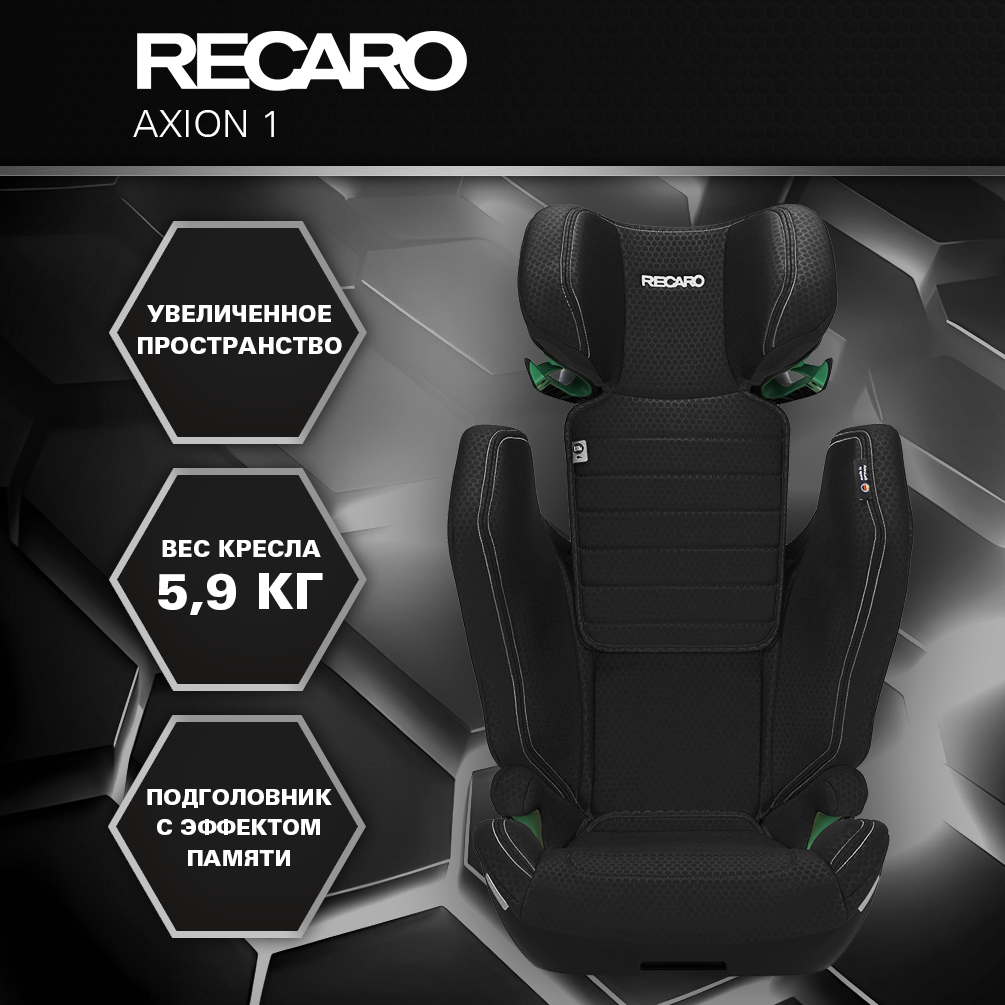 Автокресло Recaro Axion Isofix 2/3 (15-36 кг) - фото 2