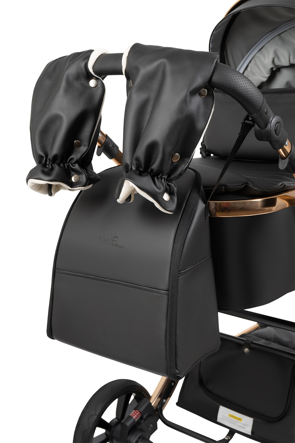 Коляска трансформер Aimile Авантюрист / Adventurer черный - фото 5