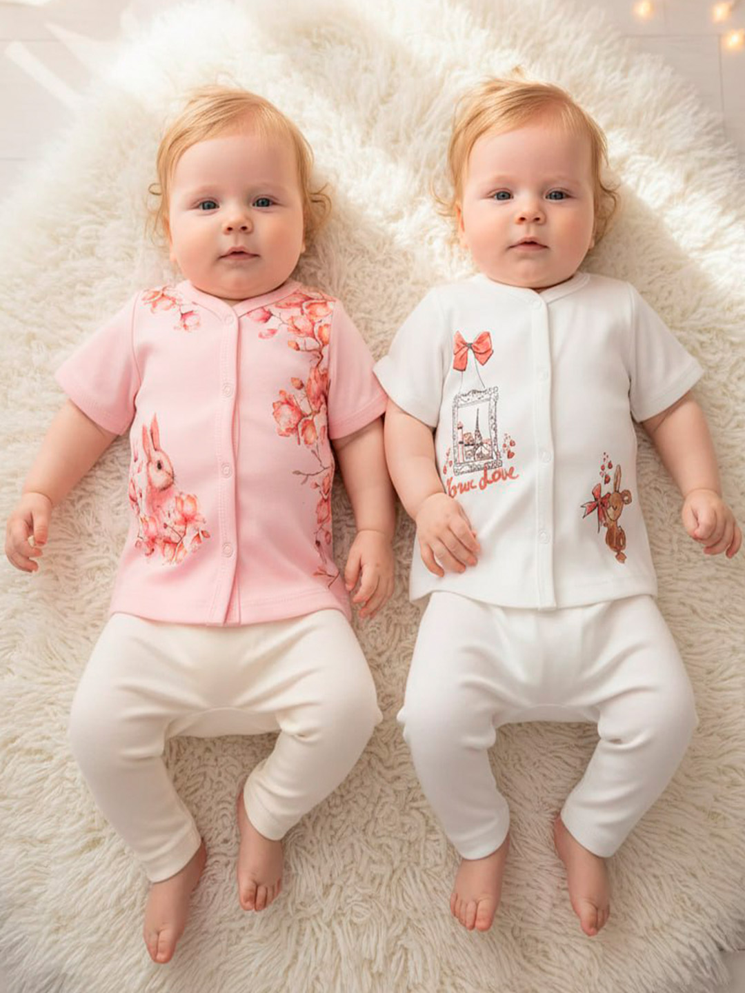 Кофточка 2 шт Совенок Дона БШ2-2414-65 - фото 1