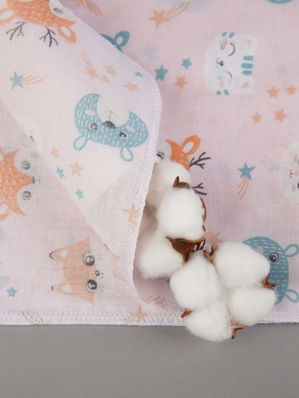 Пелёнка Чудо-Чадо Вариации ситец 95х120 см 2 шт. - фото 15