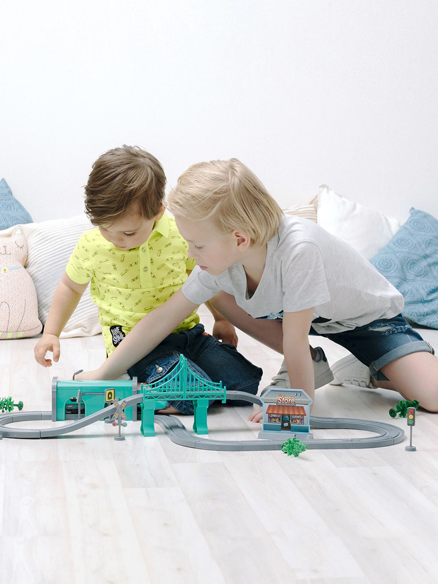 Набор железнодорожный Givito G201-008 - фото 3