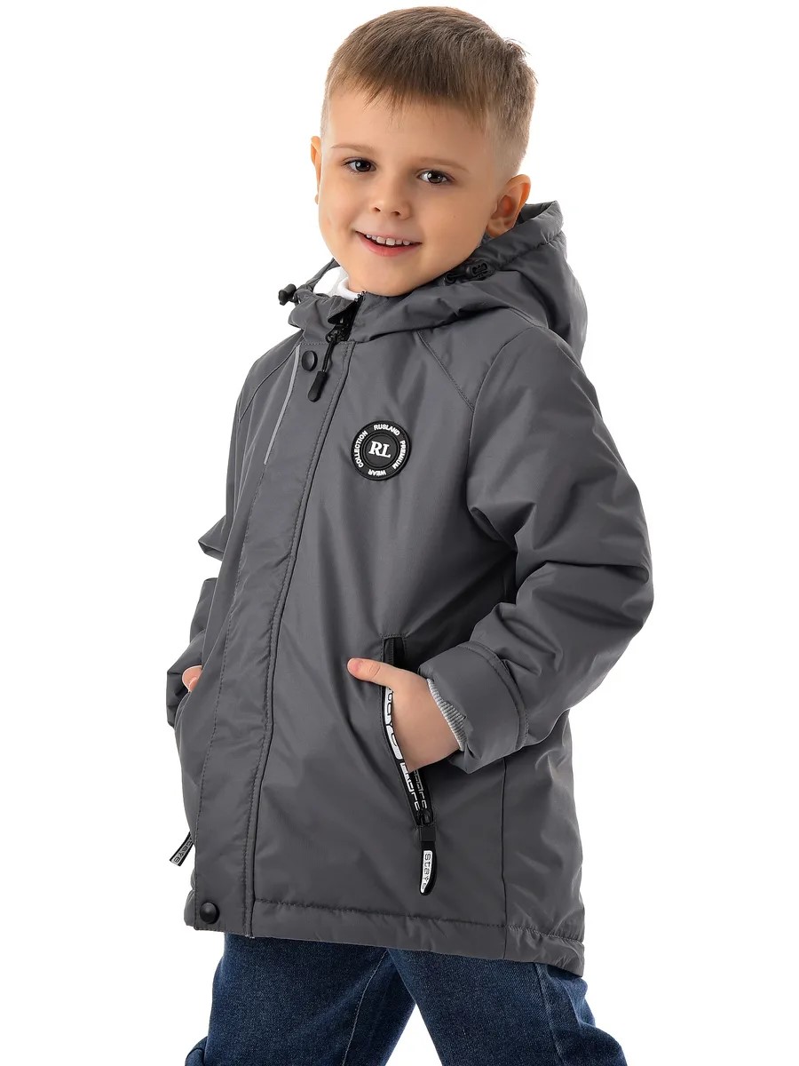 Куртка Rusland 124куртка/т.серо-зеленый - фото 4