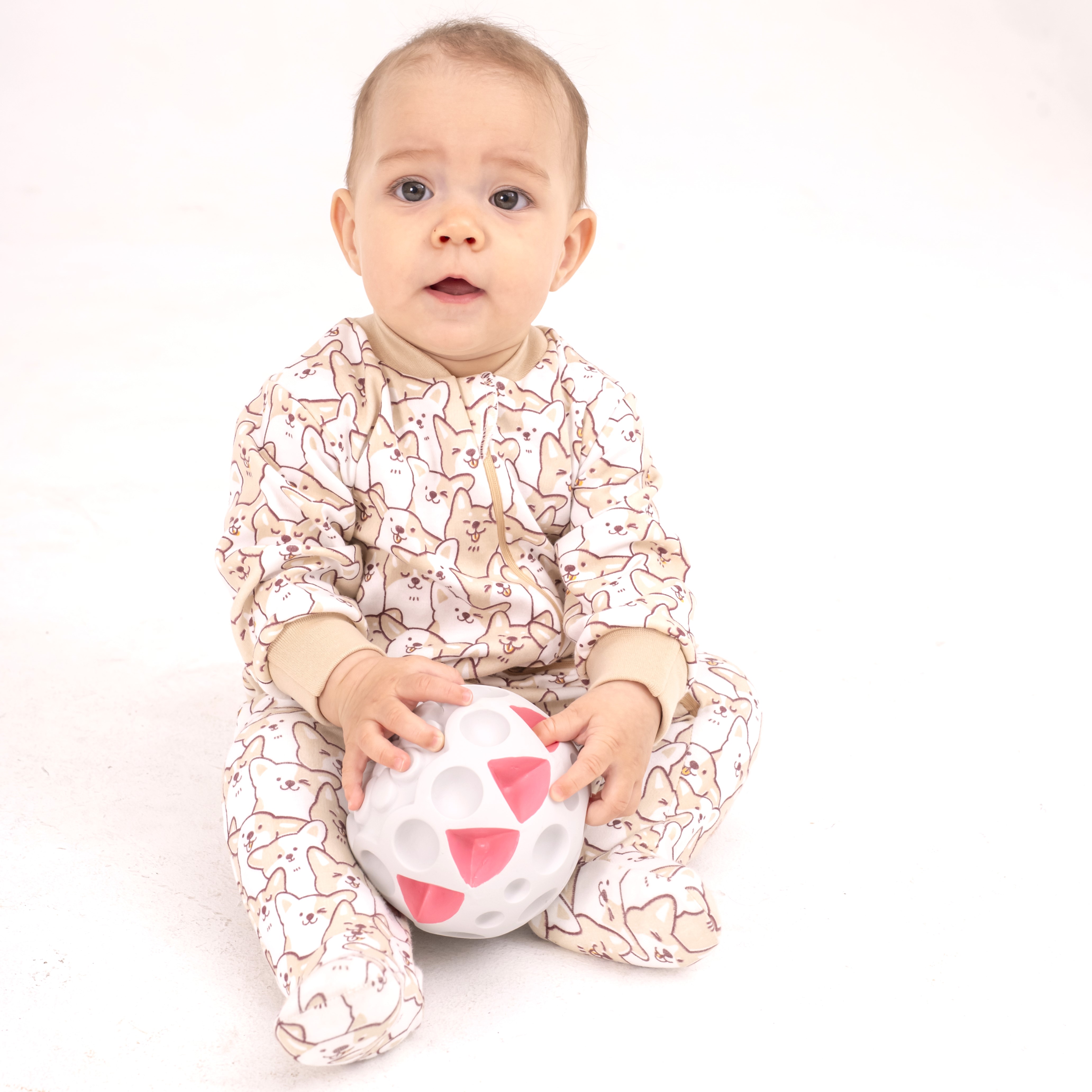 Игрушка Uviton мяч развивающий для малышей 12см - фото 5