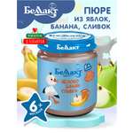 Пюре Беллакт яблочно-банановое со сливками 100гр Х12