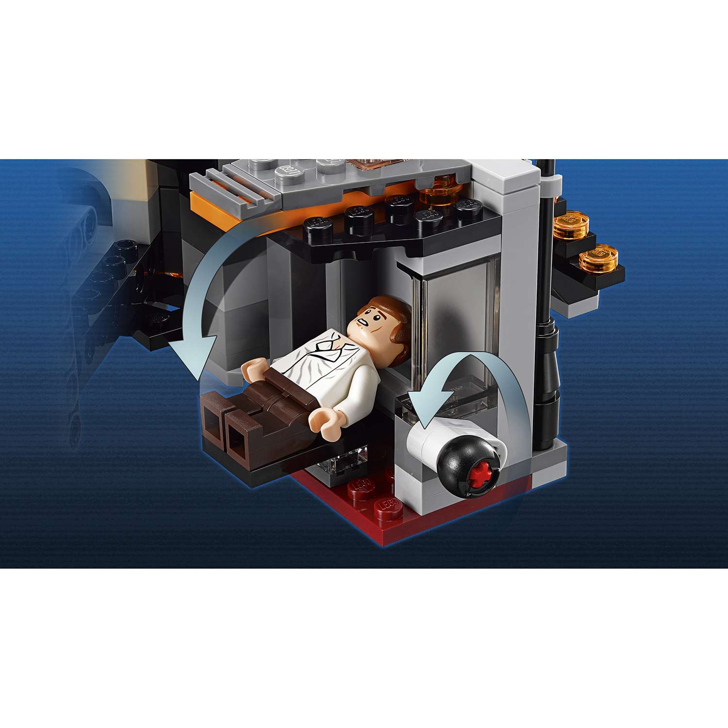Конструктор LEGO Star Wars Камера карбонитной заморозки блочный - фото 9