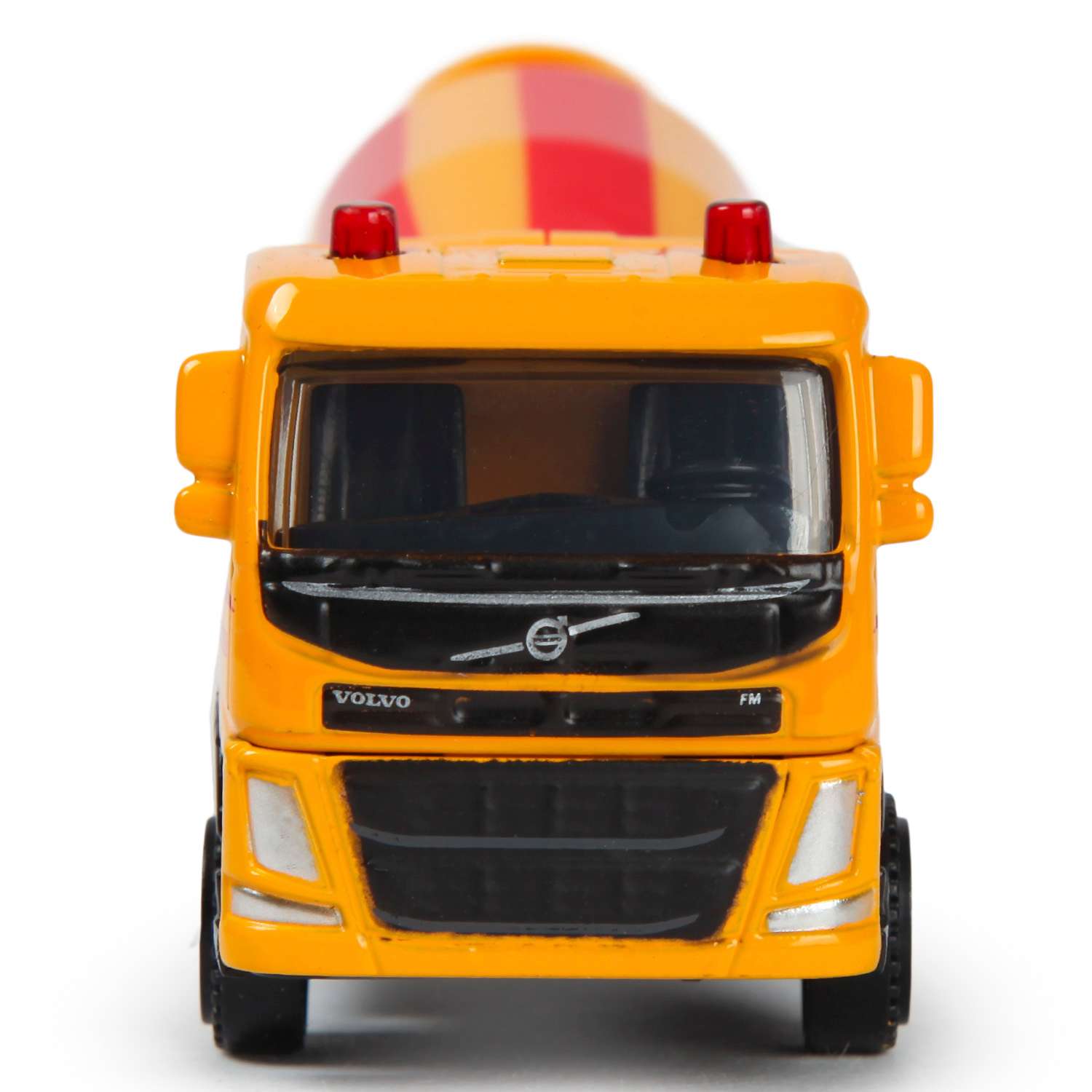Бетономешалка MSZ Volvo 1:64 желтый 67375 - фото 6
