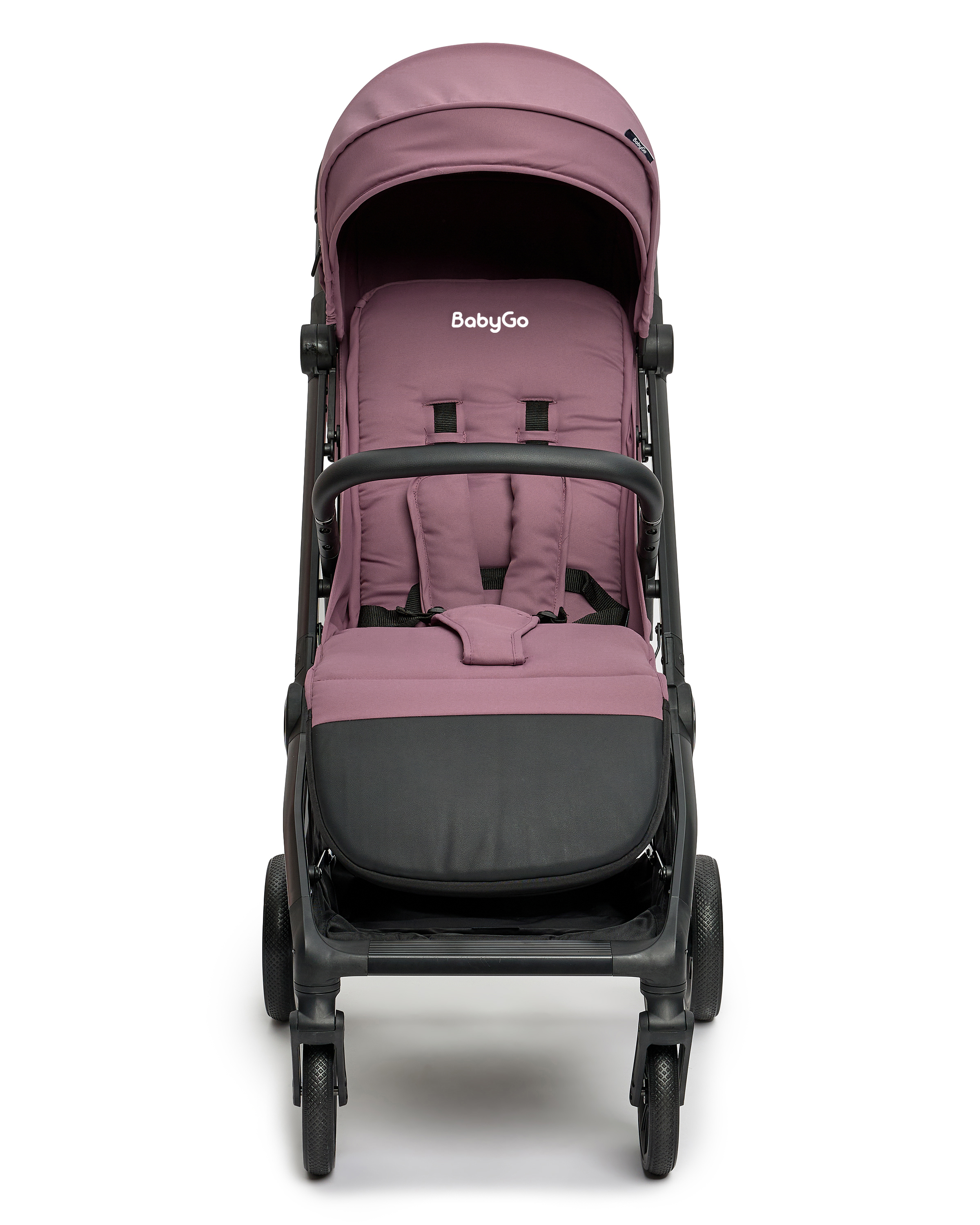Коляска прогулочная BabyGo Mira New розовый - фото 23