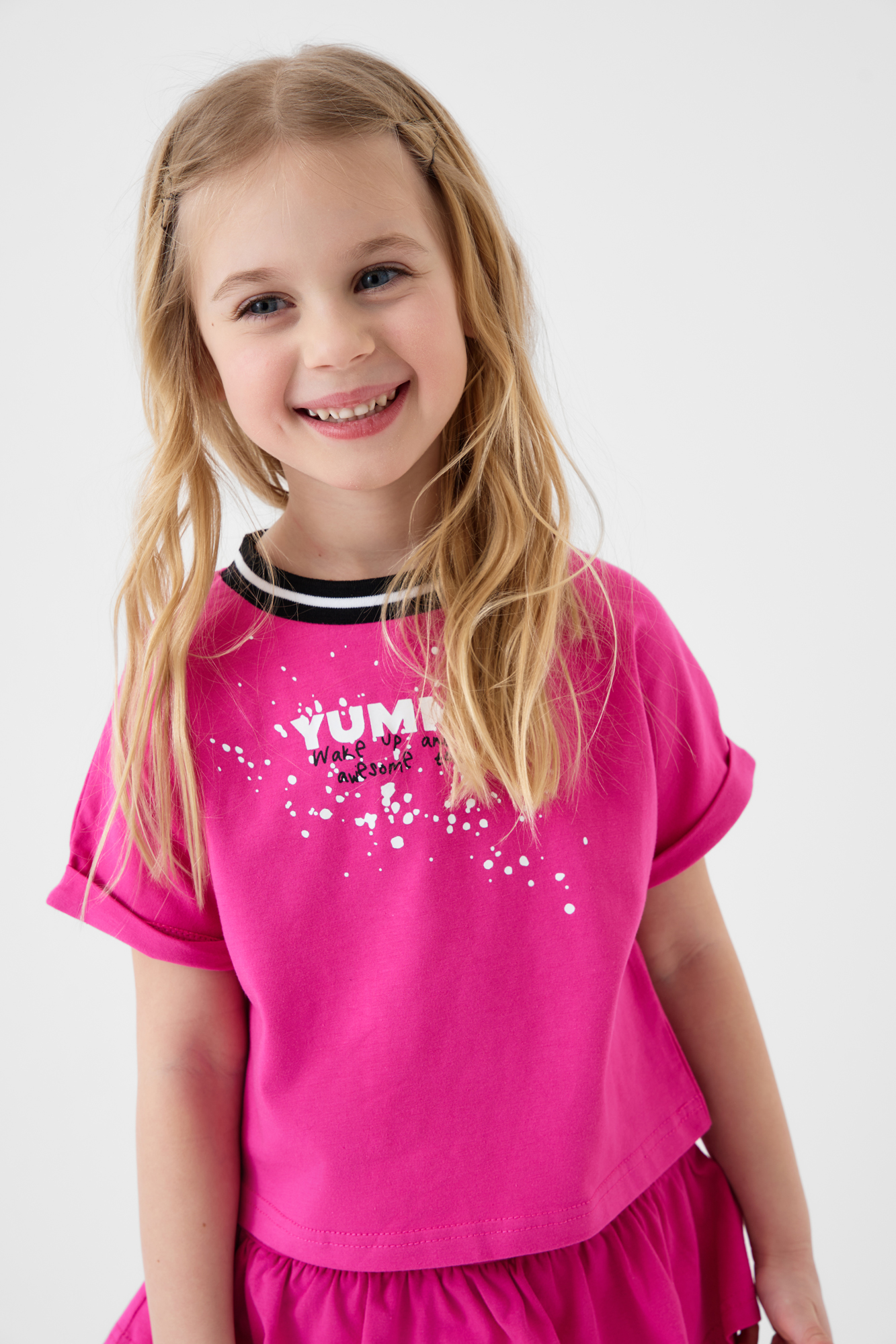 Футболка и юбка-шорты PlayToday 12622420 - фото 2