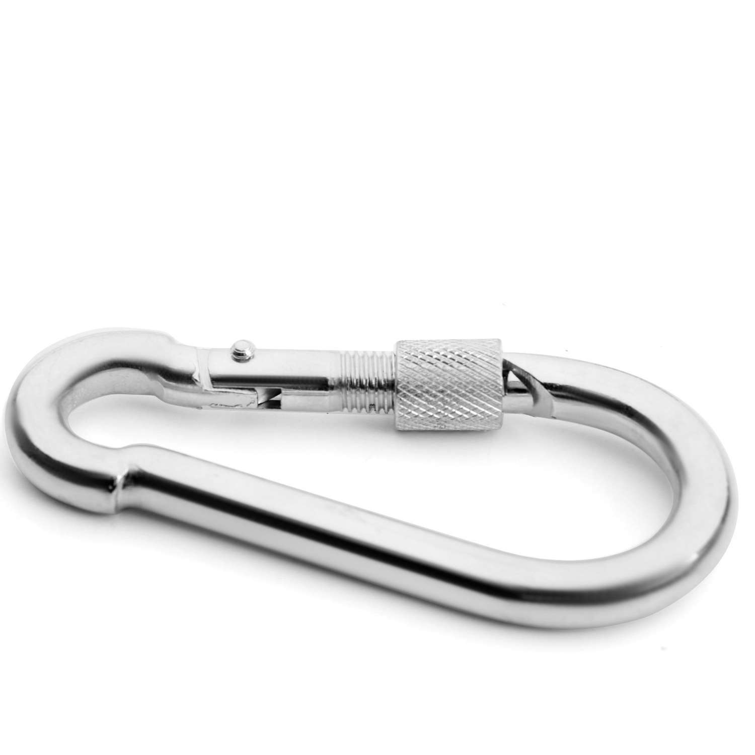 Карабин монтажный Тундра krep с фиксатором 10*100мм - фото 3