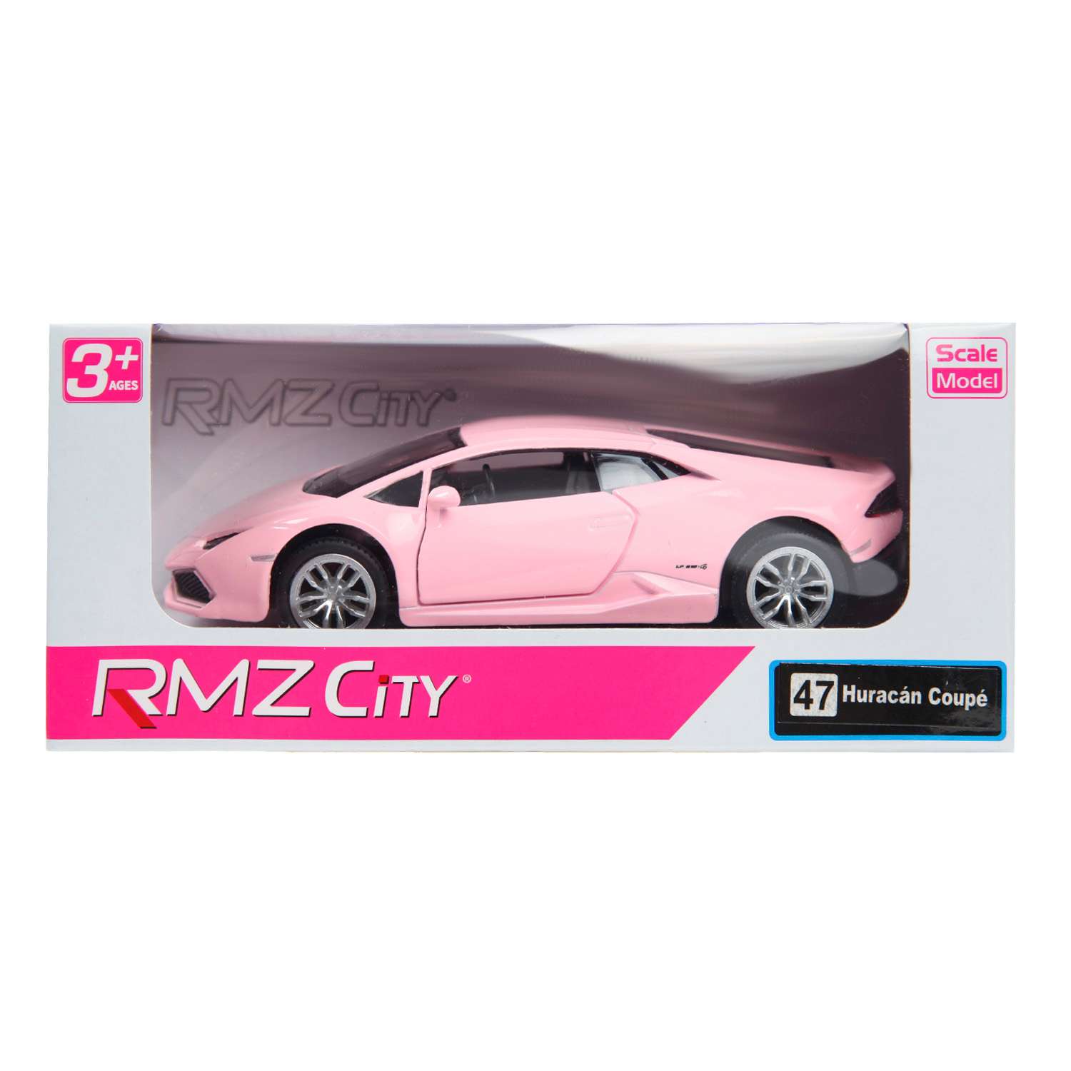 Автомобиль RMZ CITY Lamborghini Huracan розовый 544996(G) - фото 7