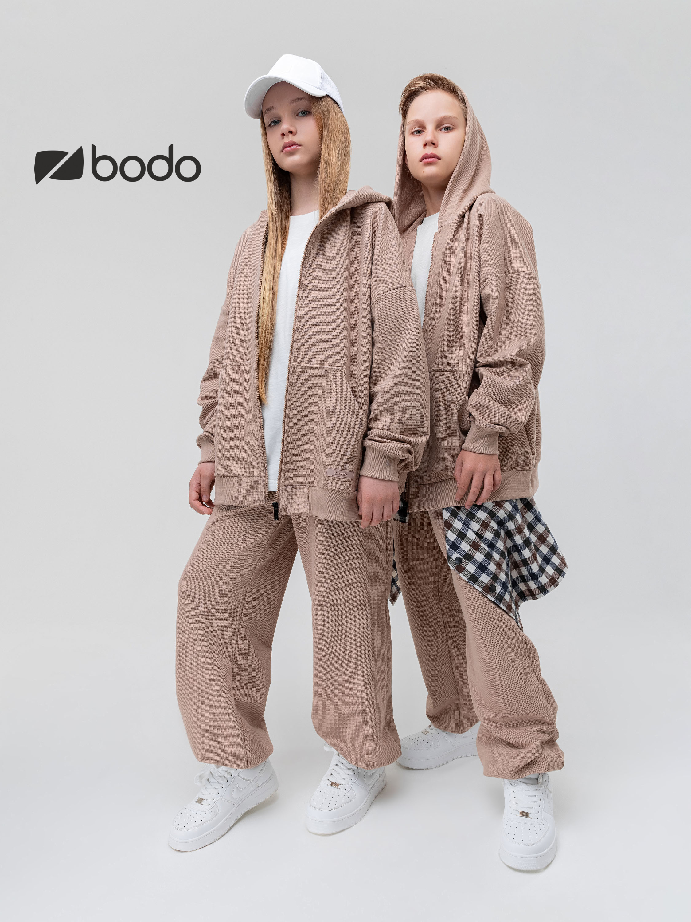 Костюм спортивный Bodo 46-164MU_какао - фото 3