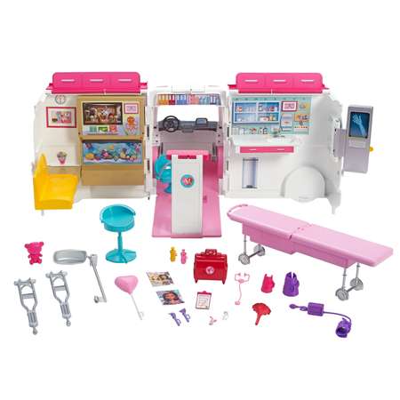 Машинка Barbie скорой помощи FRM19