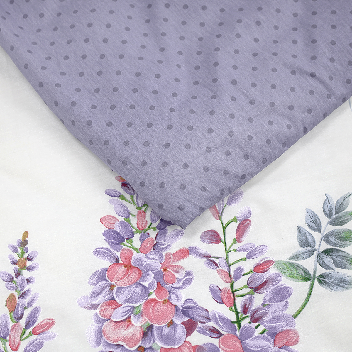 Комплект постельного белья для SNOFF Адора семейный 5 предм. - фото 9