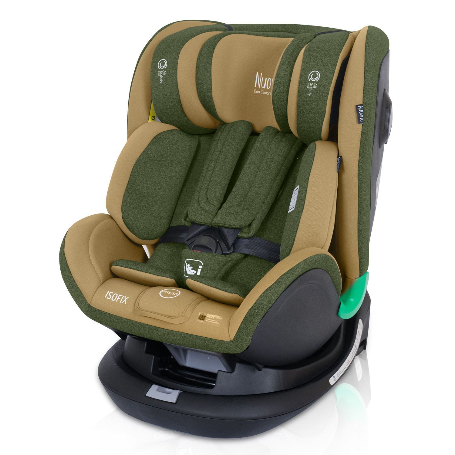 Автокресло Nuovita Isofix 0+/1/2/3 (0-36 кг) - фото 1