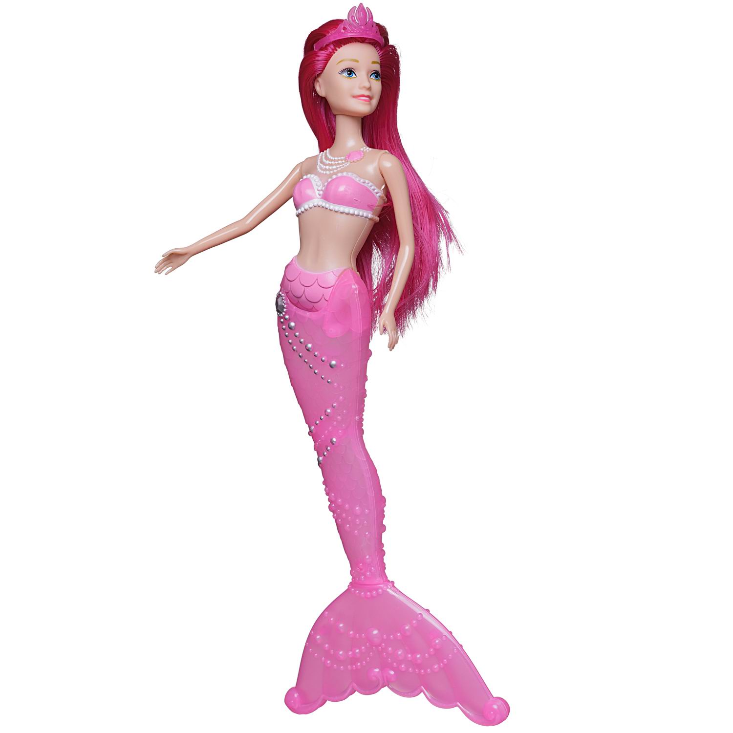 Кукла модельная Abtoys высота 28 см PT-01843/розовая - фото 4