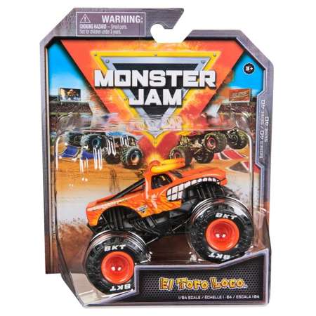Монстр-трак Monster Jam 1:64 El Toro Loco 1:64 оранжевый